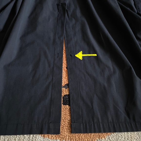 VTG I London Fog I Black Single Breasted Maincoat I *Shell Only* I 46R - Picture 15 of 16